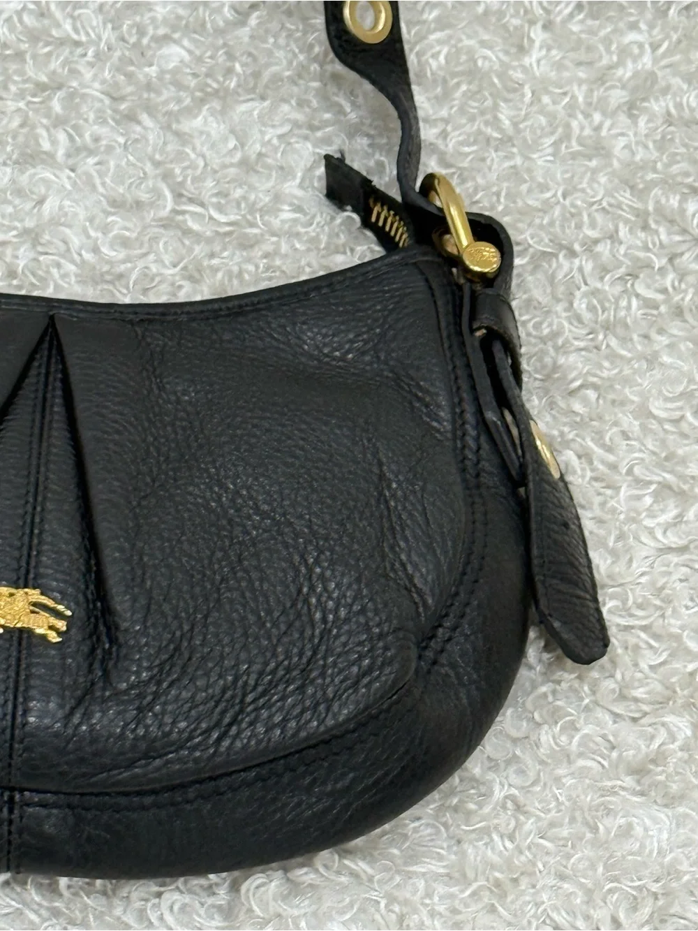 Burberry Black Hobo Bag